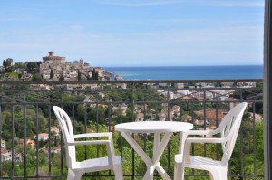 Vue terrasse chambre